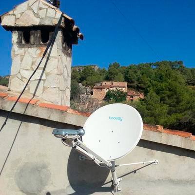 banda ancha rural via satelite