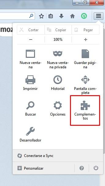 complementos de mozilla firefox