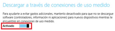 Configurar conexion a Internet con limite de descarga - 2.5